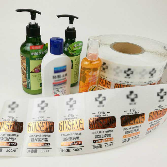 卷筒不干膠印刷廣泛應(yīng)用在日化用品  第1張