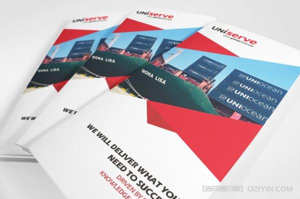 航運公司企業宣傳三折頁  第3張