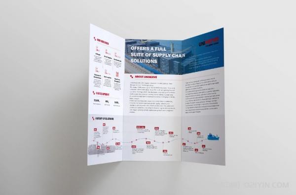 航運公司企業宣傳三折頁  第5張