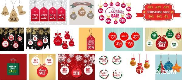 圣誕節促銷吊卡印刷  第2張