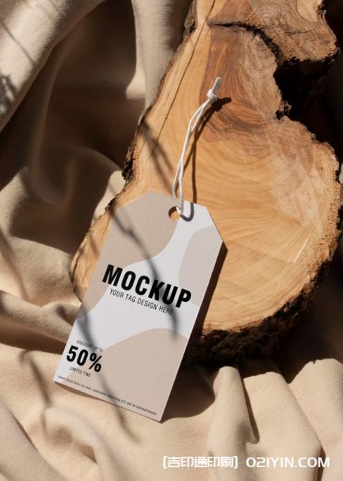 潮流服裝吊牌印刷制作  第4張