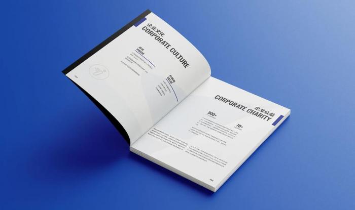 環(huán)保材質(zhì)上海公司簡冊印刷，契合企業(yè)綠色品牌形象