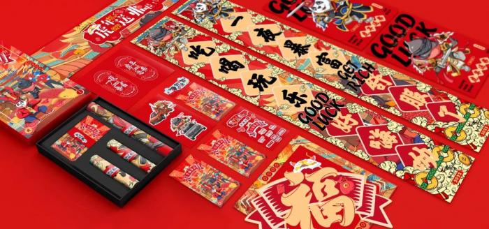 定制對聯印刷服務_上海本地廠家_吉印通快速打樣_3天出貨_支持加急